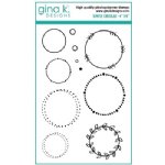 Gina K - Clear Stamp - Simply Circular