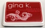 Gina K Designs - Ink Pad - Cherry Red