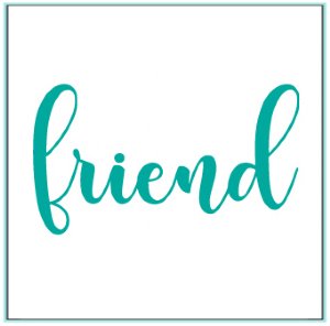 Gina K Designs - Dies - Friend