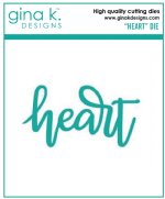Gina K Designs - Dies - Heart Word