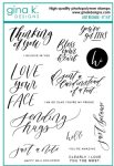 Gina K - Clear Stamp - Just Because