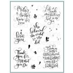 Gina K Designs - Clear Stamp - Lettered and Lovely