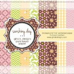 Gina K - 6X6 Paper - Sunshiny Day