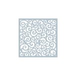 Gina K - Stencil - Rounded Swirl