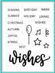 Gina K Designs - Clear Stamp - Wishes