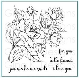 Gina K Designs - Clear Stamp - You Make Me Smile