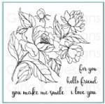 Gina K Designs - Clear Stamp - You Make Me Smile