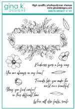 Gina K Designs - Clear Stamp - Graceful Greenery