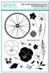 Gina K - Clear Stamps - Wildflowers and Weeds