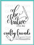 Gina K Designs - Clear Stamp - Crafty and Creative