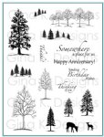 Gina K - Clear Stamp - The Northwoods