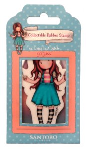 Gorjuss - Cling Stamp - Living in a Bubble