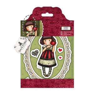 Gorjuss - Cling Stamp - Dear Apple