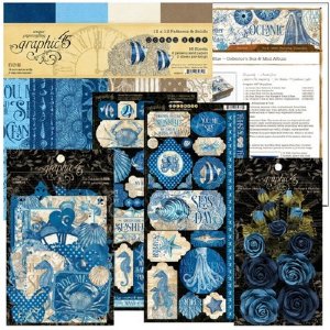 Graphic 45 - Kit Club - Vol 05 March 2020 Kit (Ocean Blue)