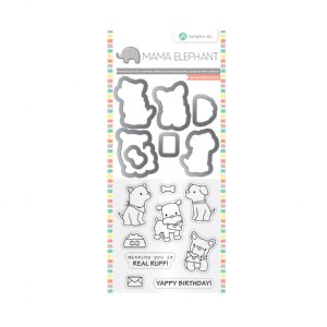 Mama Elephant - Stamp and Die Combo - Puppy Play