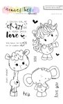 Tracey Hey - Clear Stamp - LITTLE BIT CRAZY