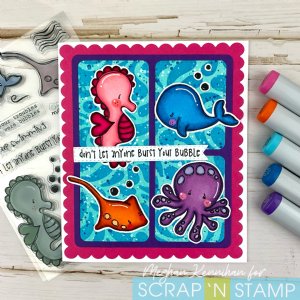 Tracey Hey - Clear Stamp - MAKE A SPLASH