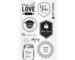 Hampton Arts  - Clear Stamp - HOMEMADE SENTIMENTS