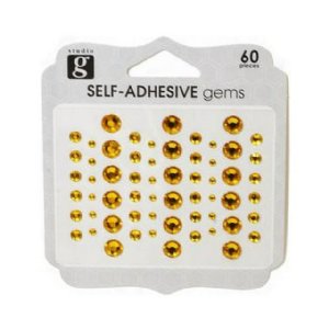 Hampton Arts - Adhesive Gems - Gold