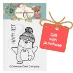 GIFT WITH PURCHASE - Clear Stamp - Happy Feet