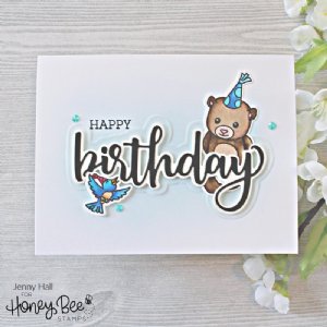 Honey Bee - Dies - Birthday