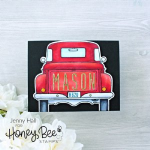 Honey Bee - Dies - Big Pickup Tailgate