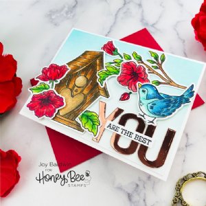 Honey Bee Stamps - Dies - Love Is In The Air