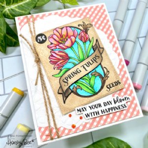 Honey Bee Stamps - Clear Stamp - Seeds Of Kindness