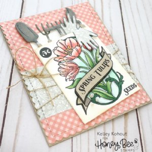 Honey Bee Stamps - Honey Cuts Die - Seed Packet