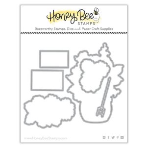 Honey Bee Stamps - Honey Cuts Die - Floral Vase