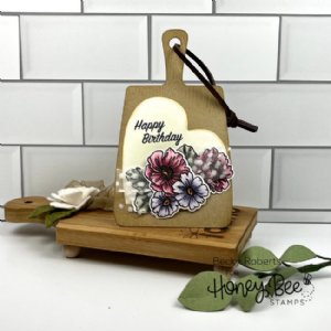 Honey Bee Stamps - Honey Cuts Die - Floral Vase