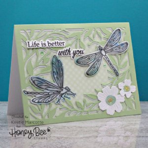 Honey Bee Stamps - Clear Stamp - Small Card - Big Hug