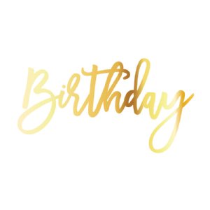 Honey Bee - Hot Foil Plate - Birthday