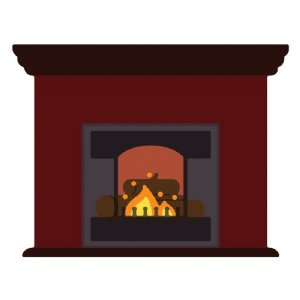 Honey Bee - Dies - Fireplace Scene Builder
