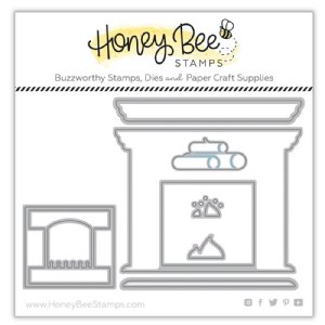 Honey Bee - Dies - Fireplace Scene Builder