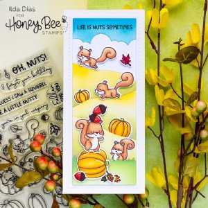 Honey Bee - Dies - Horizon Slimline Borders