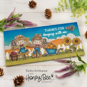 Honey Bee - Dies - Horizon Slimline Borders