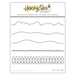 Honey Bee - Dies - Horizon Slimline Borders
