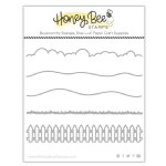 Honey Bee - Dies - Horizon Slimline Borders