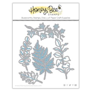 Honey Bee Stamps - Honey Cuts Die - Lovely Layers: Greenery
