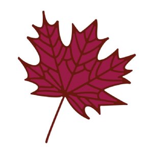 Honey Bee - Dies - Lovely Layers: Maple Leaf