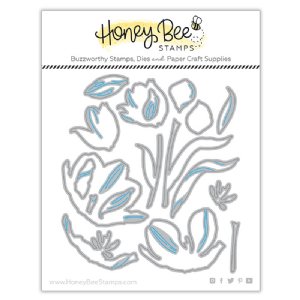 Honey Bee Stamps - Honey Cuts Die - Lovely Layers: Tulips