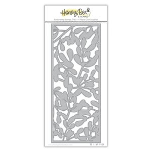 Honey Bee - Dies - Mistletoe Slimline Cover Plate