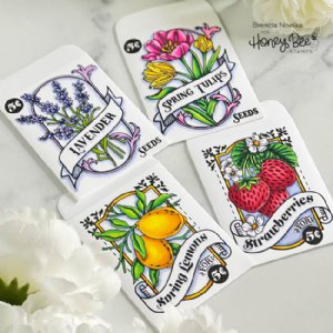 Honey Bee Stamps - Honey Cuts Die - Seed Packet