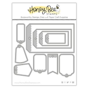 Honey Bee - Dies - Tag Builder