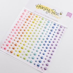 Honey Bee - Pearl Stickers - Spring Pearls