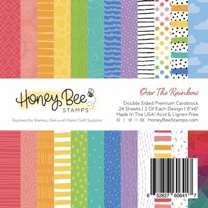 Honey Bee - 6X6 Paper Pad - Over the Rainbow
