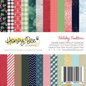Honey Bee - 6X6 Paper Pad - Holiday Traditions