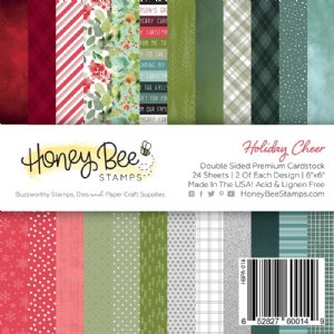 Honey Bee - 6X6 Paper Pad - Holiday Cheer