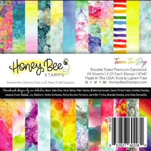Honey Bee - 6X6 Paper Pad - Team Tie-Dye